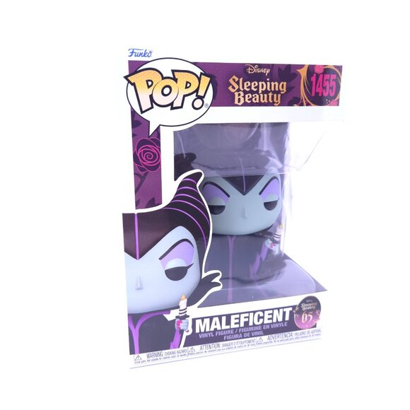 Funko POP Disney Maleficent 1455 Sleeping Beauty Vinyl Figure New with Protector - Picture 3 of 11